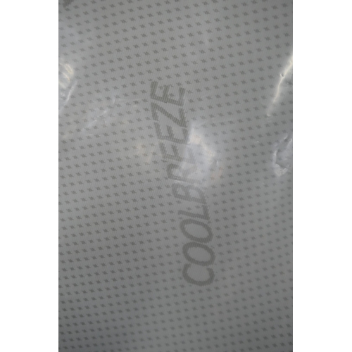 3210 - A double orthopedic memory foam coolbreeze mattress