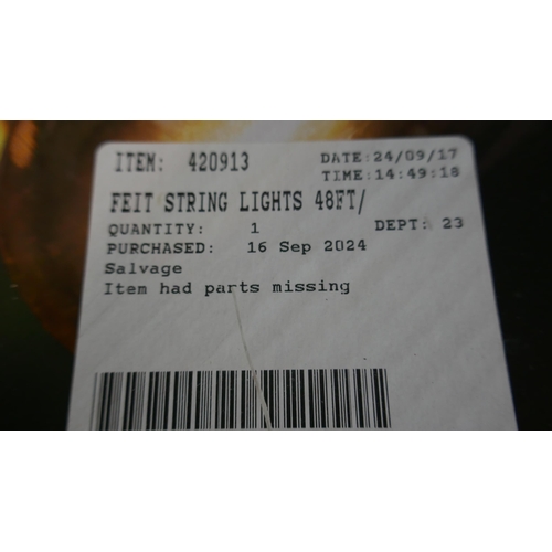 6219 - Feit String Lights (48Ft/ 14.6M) (345-435) *This lot is subject to Vat