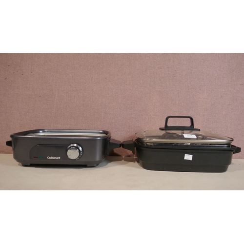 6221 - Cuisinart 3 In 1 Grill  Steam Cooker, Original RRP £112.49 + Vat  (345-325) *This lot is subject to ... 