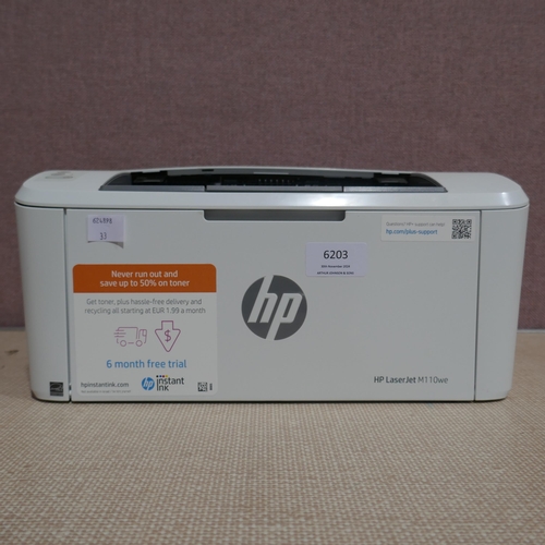 6203 - Hp Laserjet Printer   (345-33) *This lot is subject to Vat