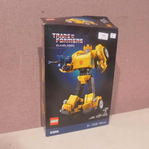 6066 - Lego Icons Bumblebee - Model 10338 (incomplete) (345-36) *This lot is subject to Vat