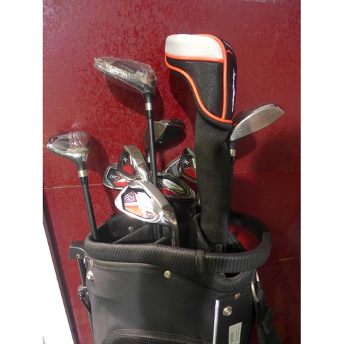 6099 - Macgregor golf clubs with stand bag (345-731) *This lot is subject to Vat