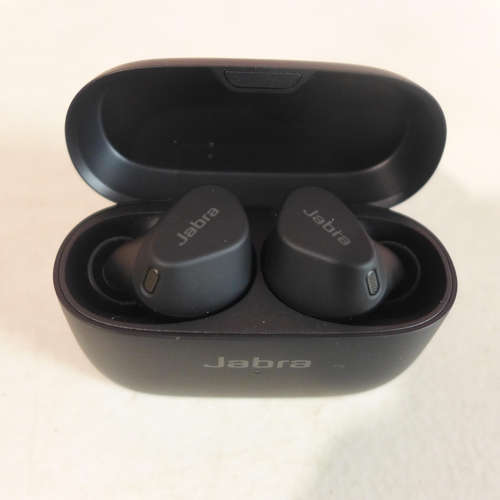 6110 - Jabra Elite 4  Active Black Wireless Earbuds (345-322) *This lot is subject to Vat