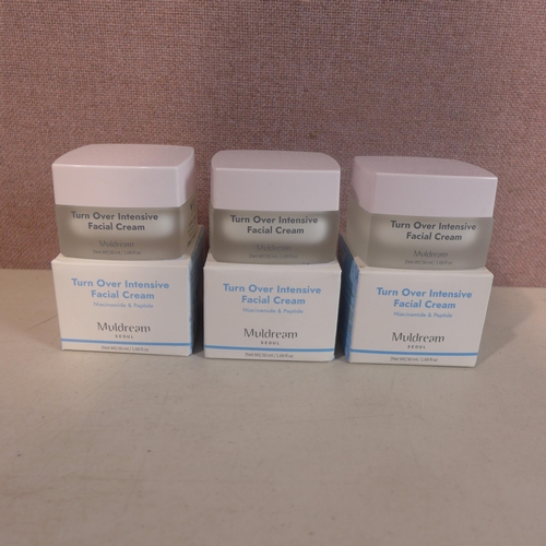 6114 - Three Muldream Anti-Aging Facial Cream pots (345-438-440) *This lot is subject to Vat