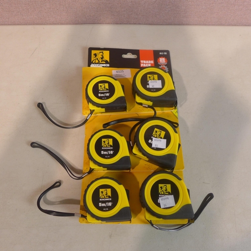 6125 - Roughneck Ez Tape measures (342-82-84) *This lot is subject to Vat