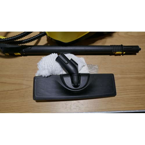 6051 - Karcher Steam Cleaner Sc3 - This lot requires a UK adapter (342-173) *This lot is subject to Vat