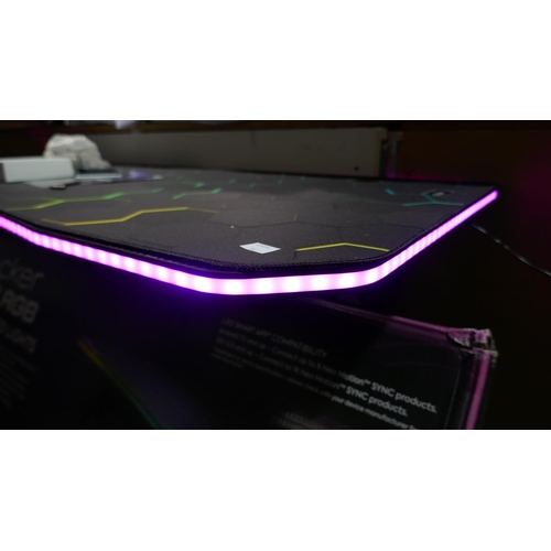 6019 - Xrocker Rgb Gaming Desk, Original RRP £119.99 + Vat  (345-562) *This lot is subject to Vat