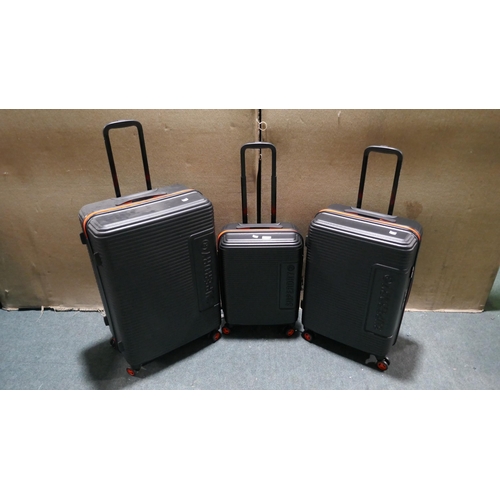 6022 - Superdry 3 piece Luggage Set  (342-49) *This lot is subject to Vat