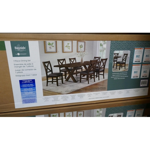 3254 - A Blakely seven piece Extendable Whalen Dining Set, Original RRP £666.66 + Vat (4217-1) *This lot is... 