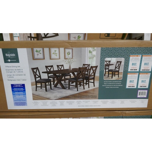 3254 - A Blakely seven piece Extendable Whalen Dining Set, Original RRP £666.66 + Vat (4217-1) *This lot is... 