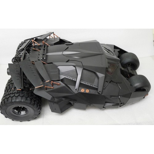 2056 - A large 1/6th scale model, Hot Toys The Dark Knight Trilogy Batmobile Tumbler