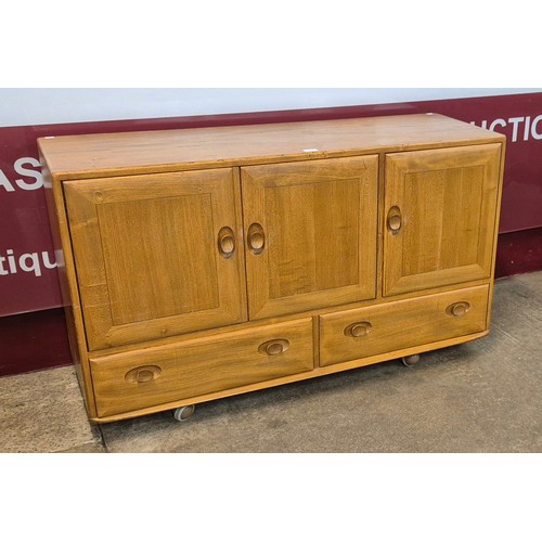 1 - An Ercol Blonde elm Windsor sideboard