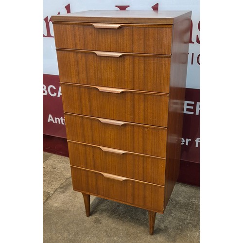 2 - An Austin Suite teak chest of drawers