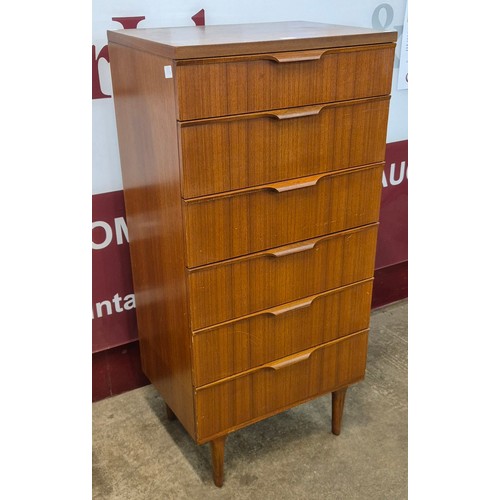 2 - An Austin Suite teak chest of drawers