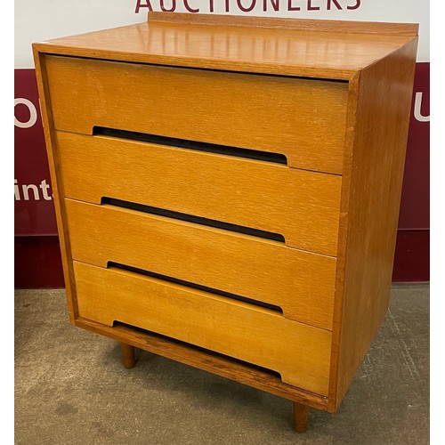 33 - A Stag C-Range light oak chest of drawers, designed by John & Sylvia Reid