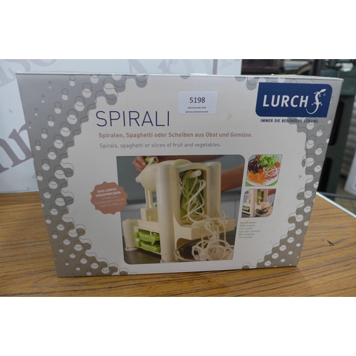 5181 - A Lurch Spiraliser, a Panasonic SD-253 bread maker and a Sparkrite camping stove