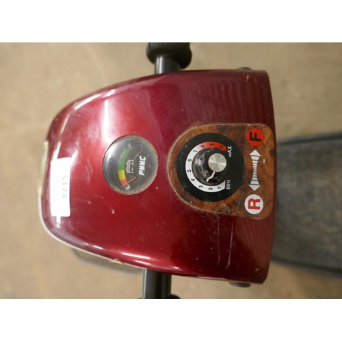 5173 - A Shop Rider mobility scooter with charger and battery