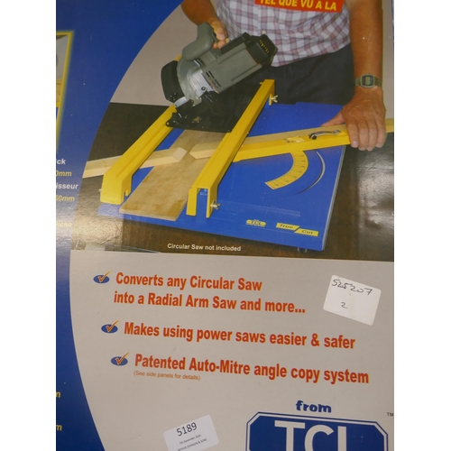 5189 - A TCL power saw guide, boxed