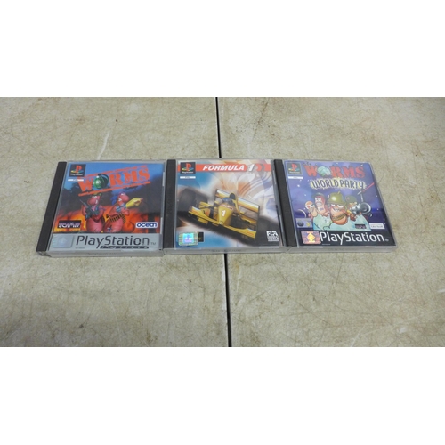 5045 - A selection of PlayStation 1 games including 4-disc edition of Final Fantasy VIII, 4-disc edition of... 