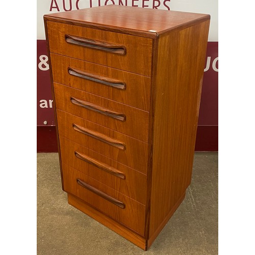 34 - A G-Plan Fresco teak chest of drawers