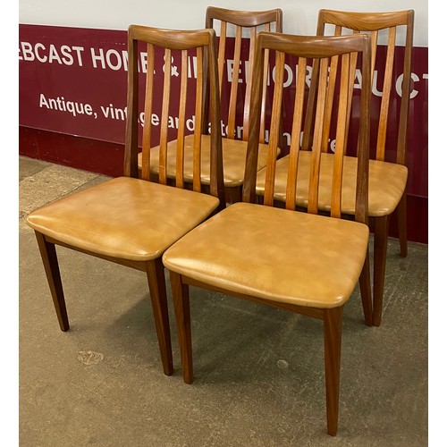 47 - A set of four G-Plan Fresco teak dining chairs