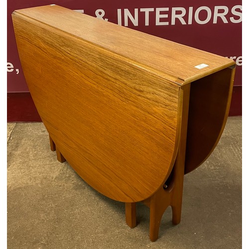 54 - A Jentique teak drop-leaf table