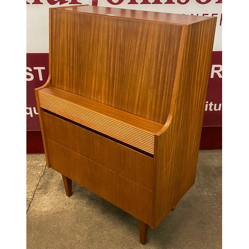 64 - An Elliotts of Newbury teak bureau