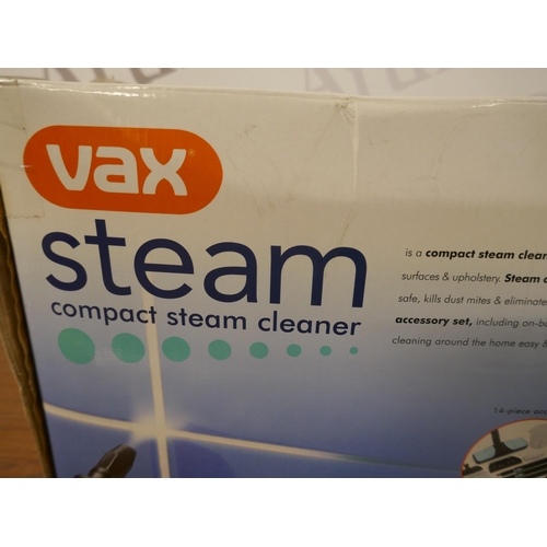 5225 - A Vax V-081 steam cleaner in box