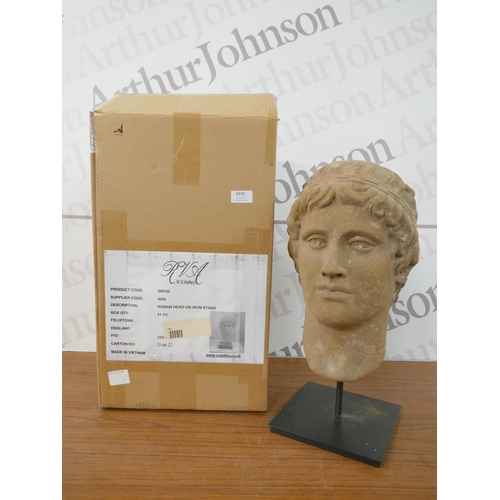 5235 - A RVA Roman head on stand