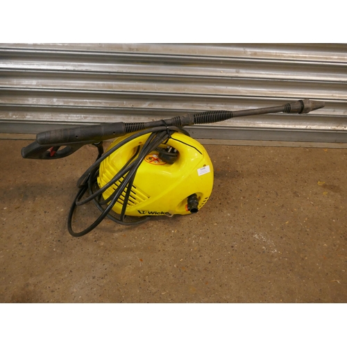 5248 - 2 jet washers - a Karcher K2.97 with hose and lance and a Wickes jet wash with hose and lance