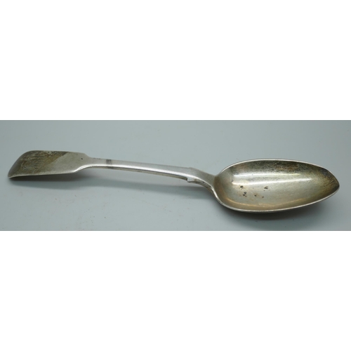 7342 - A Victorian silver spoon, 52g