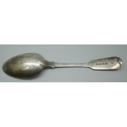 7342 - A Victorian silver spoon, 52g