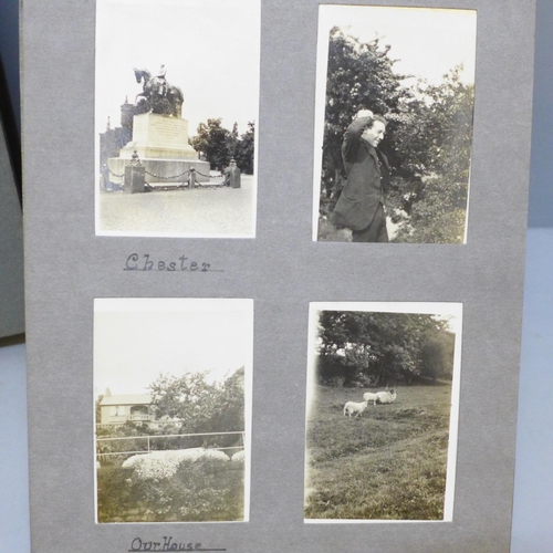 2011 - Two mid-century photograph albums containing photographs of the Blackpool Parade, Northwest of Engla... 