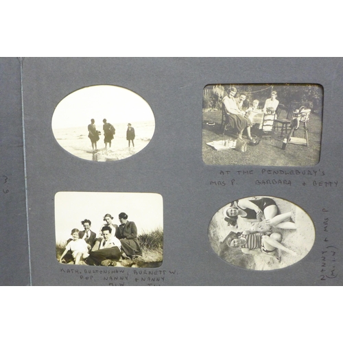 2011 - Two mid-century photograph albums containing photographs of the Blackpool Parade, Northwest of Engla... 