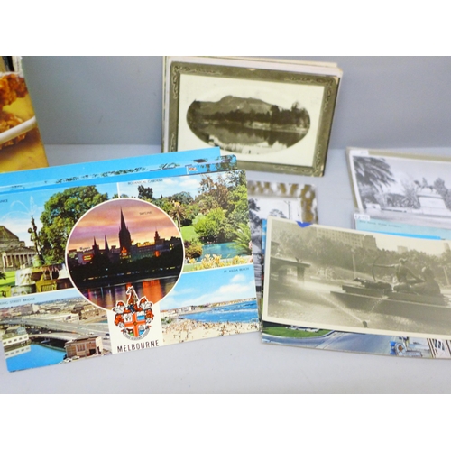 2015 - Postcards; a collection of Australian postcards, vintage to modern