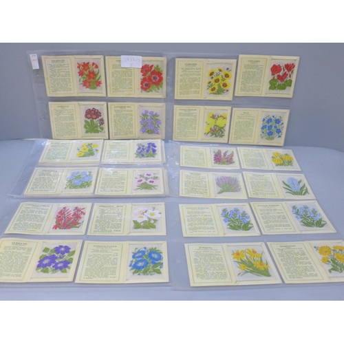 2020 - Tobacco cigarette cards; J Wix & Sons, Kensitas Flowers, Second Series, medium, 49, every flower rep... 