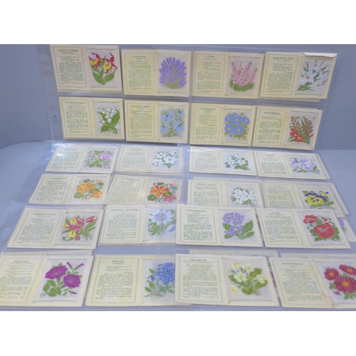 2040 - Tobacco cigarette cards; J Wix & Sons, Kensitas Flowers, First Series, medium, type Biv (with 