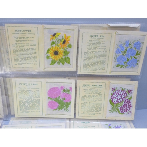 2040 - Tobacco cigarette cards; J Wix & Sons, Kensitas Flowers, First Series, medium, type Biv (with 