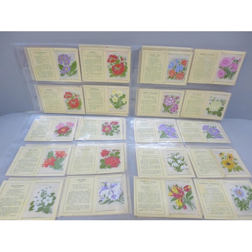 2046 - Tobacco Cigarette cards; J Wix & Sons, Kensitas Flowers, First Series, medium, type bii (