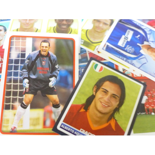 2077 - Football stickers, Panini, Topps, etc.