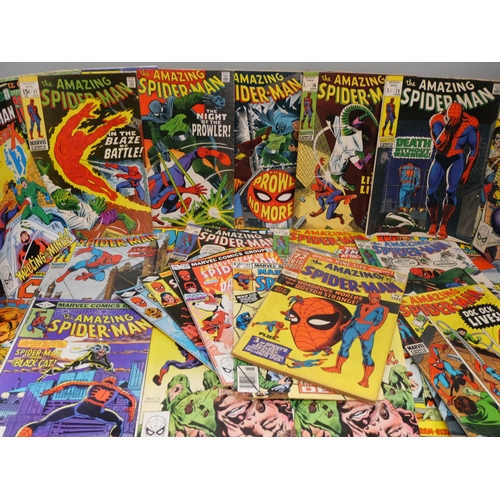 2114 - A collection of Marvel comics, approximately 180 in total, Spiderman, Conan, Daredevil, Sub-Mariner,... 