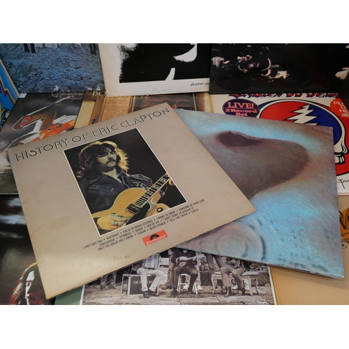 2151 - LP records including Hawkwind, Grateful Dead, Pink Floyd, Cream, Clapton, Neil Young, etc.