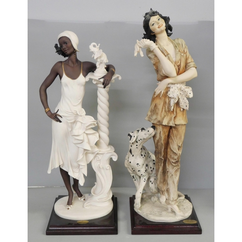 2173 - Two Florence Giuseppe Armani figures - Marina limited edition and Mahogany, boxed