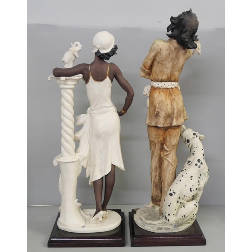 2173 - Two Florence Giuseppe Armani figures - Marina limited edition and Mahogany, boxed