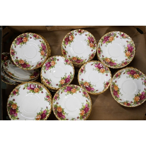 2174 - A collection of Royal Albert Old Country Roses china (first and second quality), includes cake stand... 