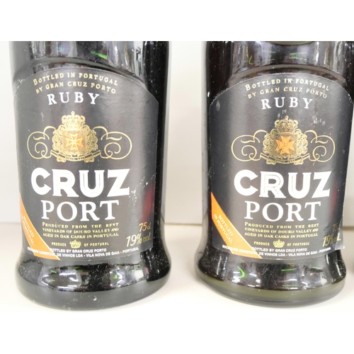 2221 - Four bottles of Ruby Cruz Port, dated 1990s **PLEASE NOTE THIS LOT IS NOT ELIGIBLE FOR IN-HOUSE POST... 