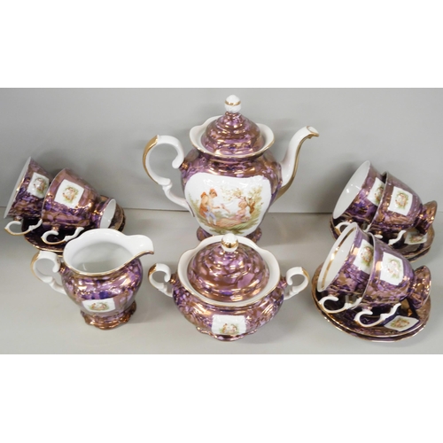 2235 - Three boxes of decorative china including two continental tea sets **PLEASE NOTE THIS LOT IS NOT ELI... 