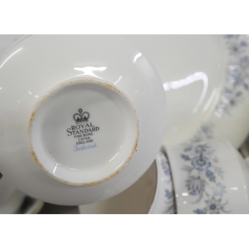 2237 - Two boxes of Royal Standard Festival tea and dinnerwares **PLEASE NOTE THIS LOT IS NOT ELIGIBLE FOR ... 