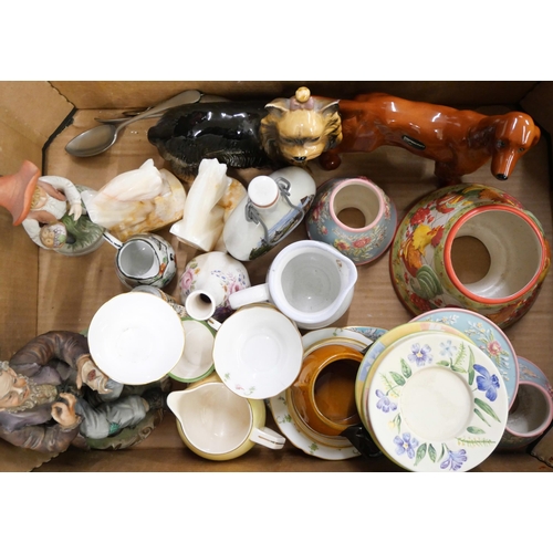 2275 - Three boxes of assorted china, glass and metalwares **PLEASE NOTE THIS LOT IS NOT ELIGIBLE FOR IN-HO... 