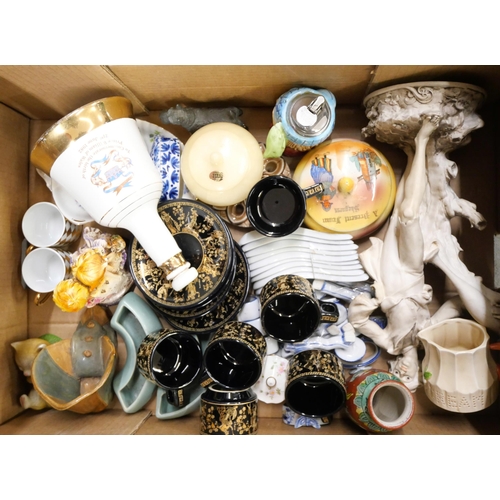 2275 - Three boxes of assorted china, glass and metalwares **PLEASE NOTE THIS LOT IS NOT ELIGIBLE FOR IN-HO... 